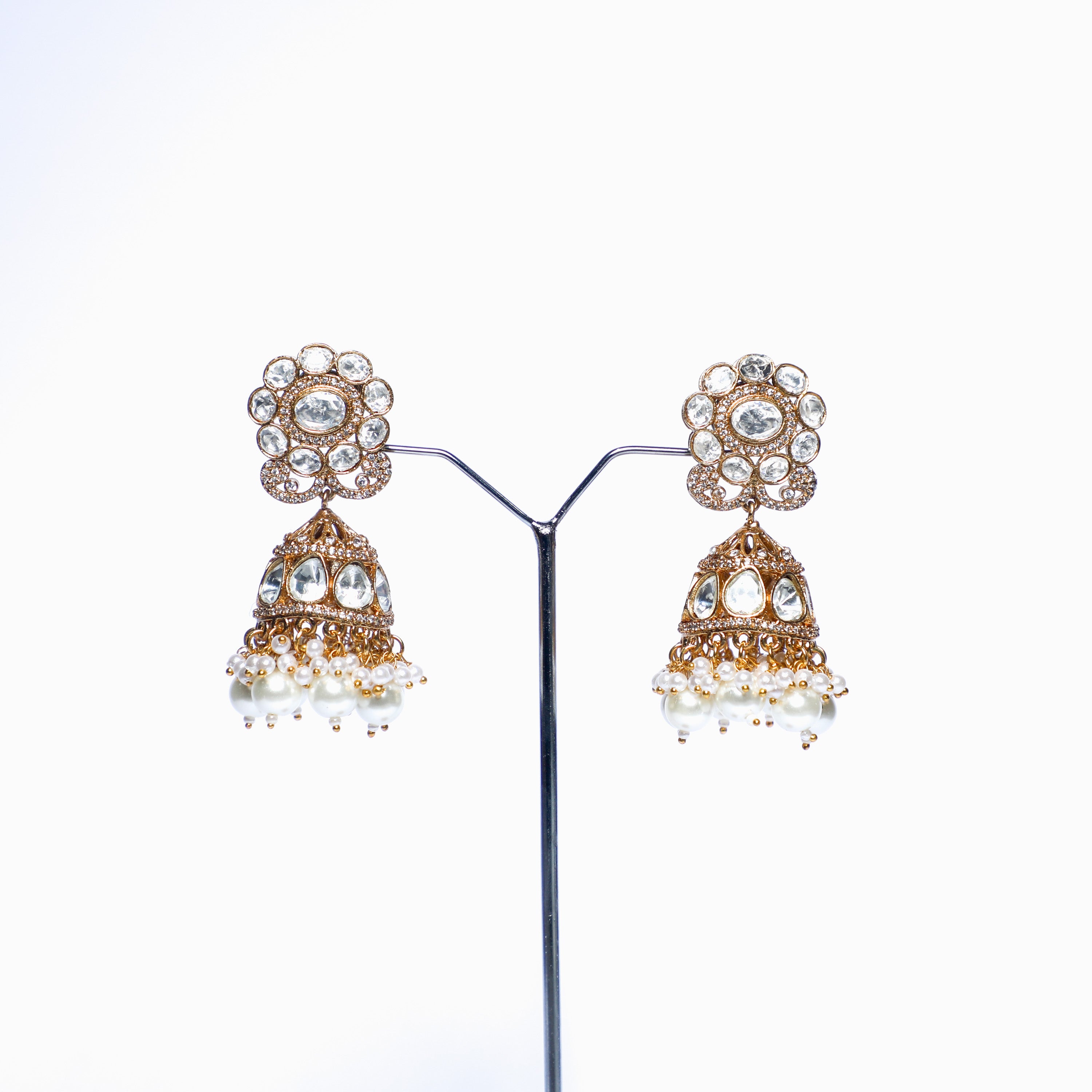 Luxury Gemstone Jhumka
